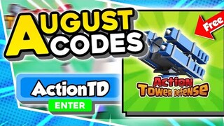 New "Action TD Update Working Codes 2021 in Roblox Action Tower Defense