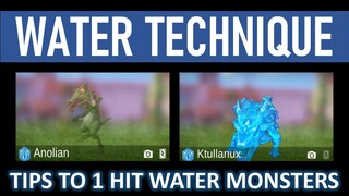 1 HIT KTULLANUX AND WATER MONSTERS