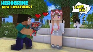 Minecraft, New SweetHeart of Herobrine - Sad and Funny Love Animation