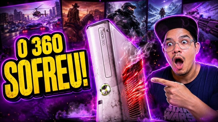 OS 7 JOGOS MAIS PESADOS DO XBOX 360!