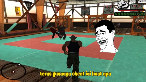 Cheat PALING GA GUNA di GTA SA.