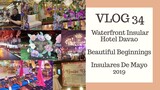 VLOG 34: Waterfront Insular Hotel Davao. Beautiful Beginnings & Insulares De Mayo