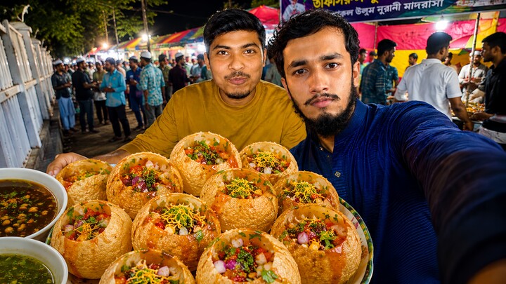 Fuchka after the Mahfil! 😋🔥মাহফিল শেষে মেলায় ফুচকা! 😋🔥 বন্ধুর সাথে দারুণ স্মৃতি ❤️