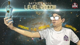 KUKU TREASURE OPENING LEVEL 2000++  BATTLE PASS *REUPLOAD*