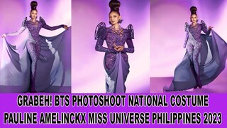 Pauline Amelinckx Nanlamon BTS Shoot National Costume  MISS UNIVERSE PHILIPPINES 2023