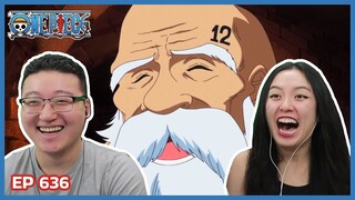 DON CHINJAO!! GARP'S OLD ENEMY OUT FOR BLOOD 😱 | One Piece Episode 636 Couples Reaction & Discussion