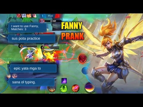 Fanny 3 Matches Prank! | Top Global Fanny Mobile Legends Bang Bang