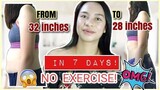 100% LEGIT AT MURANG PAMPALIIT NG TIYAN / BILBIL IN 7 DAYS! | PAANO PUMAYAT NG WALANG EXERCISE