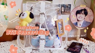 What's in my BTS concert bag 2022 | Permission to Dance
