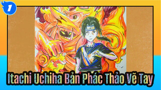Vẽ Tay Naruto Uchiha Itachi / Đơn Giản, Đẹp / Nghệ Thuật Là Ảo Ảnh / Hahaha | Naruto_1