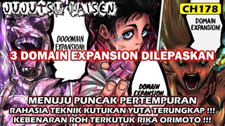 3 DOMAIN EXPANSION DILEPASKAN !!! PEMBAHASAN JUJUTSU KAISEN