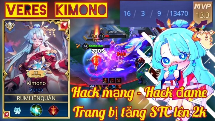 Veres Kimochi _ Hack Đame với bộ trang bị tăng STC lên 2k _ Rum ●○ Veres _ LIÊN