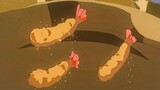 Conan Traps Shrimp