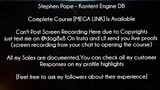 Stephen Pope Course Kontent Engine DB download