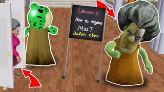 Scary Teacher 3D vs infection piggy roblox skin horror games funny animation moments chapter 2