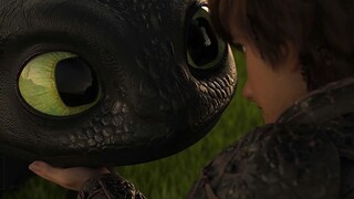How to Train Your Dragon 3/Toothless and Little Ge are separated, there is so much sadness