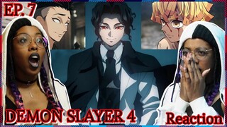 OOF That Backstory.. | THAT VILLAIN WALK | DEMON SLAYER 4: Training Arc Episode 7 Reaction