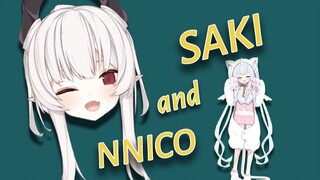 [Hayami Saki] I can also go the cute route, but it's a little crooked at first