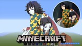 Minecraft สร้างตัวละคร Kimetsu no Yaiba