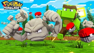 CATCHING ALL THE POKEMON! - Minecraft Pixelmon+