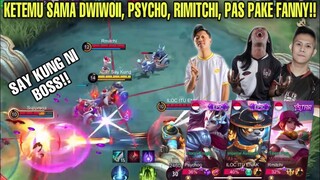 KETEMU DWIWOII, PSYCHOO DAN RMITCHI PAS GW PAKE FANNY!! SAY KUNG NI BOSS KWKW!!