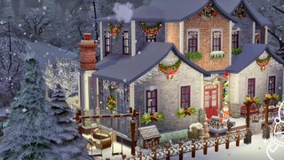 【The Sims 4 Quick Build】 Biệt thự nghỉ lễ Giáng sinh (NOCC) 30 * 20