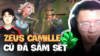 T1 ZEUS CAMILE vs DARIUS , CÚ ĐÁ SẤM SÉT GÁNH TEAM SIÊU LỰC (LMHT)12.1