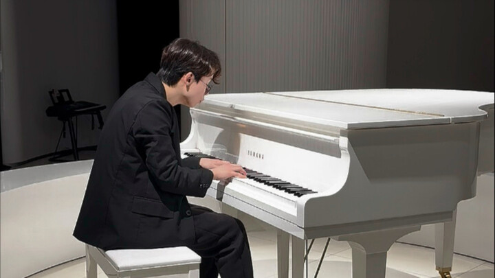 Secretly Practicing Piano Late at Night