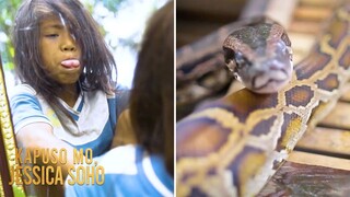 Bata, tinuklaw ng cobra pero himalang hindi raw tinablan ng kamandag? | Kapuso Mo, Jessica Soho