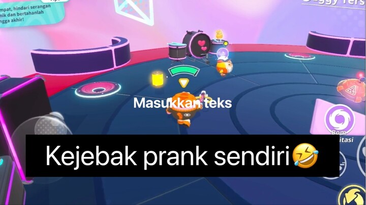 Gila kejebak prank sendiri😅