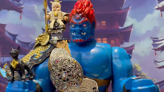 Minifigure blok penyusun pihak ketiga, Black Mythology Giant Spirit God MOC, minifigure berukuran su