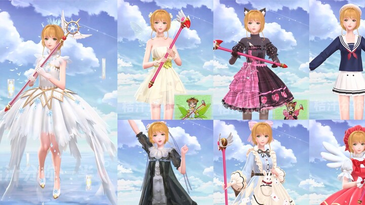Shining Nuan Nuan x Variety Sakura｜Beberapa replika kostum Sakura