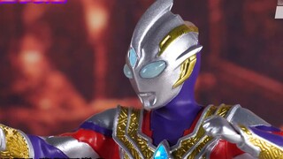 [Figures are coming] Ultraman luminous statue Ultraman Tiga & Ultraman Triga composite