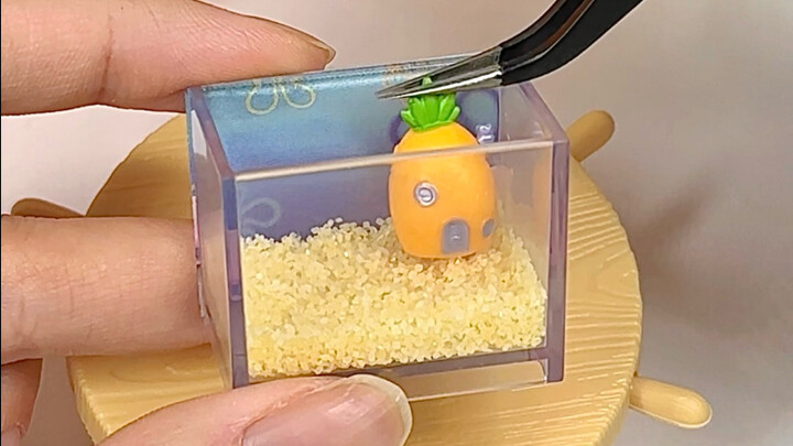 DIY Mini Pineapple House! SpongeBob Collaboration Toy Ball – Episode 2!