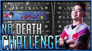 NO DEATH CHALLENGE WITH GUSION BY CHANGU | MOBILE LEGENDS PH