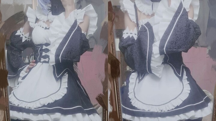 如果真爱有颜色，那一定是蓝色！～蕾姆cos（前情提要，是南梁