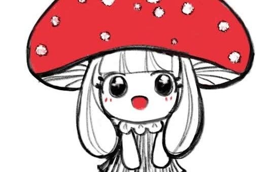 Một chiếc ô màu đỏ