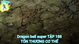 Dragon ball super TẬP 188-TỔN THƯƠNG CƠ THỂ