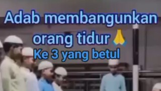 Tutorial Membangunkan Orang tertidur