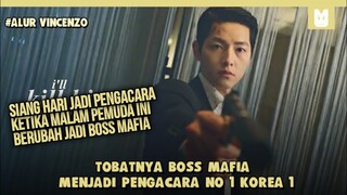 Tobatnya seorang Boss Mafia jadi pengacara Genius !! ALUR FILM VINCENZO PART 1