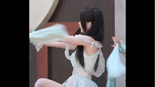 [Pigtail Collection] Every day there is a pigtailed Xiaoyu who works hard #长隆女团# It's too late for V