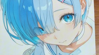 Draw a watery Rem