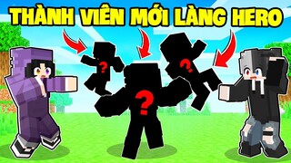 Noob Ruby Bất Ngờ Phát Hiện “ THÀNH VIÊN MỚI ? “ Xuất Hiện Ở Làng HERO Trong Minecraft