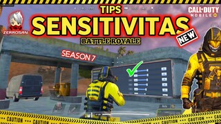 Sensitivitas Cod Mobile Terbaru Terbaik Season 7 Battle Royale | CODM - Tips & Trick