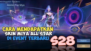 CARA MEMPEROLEH HERO ALL STAR ( MIYA ) EVENT DAN SEASON TERBARU - MOBILE LEGENDS INDONESIA