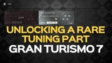 Gran Turismo 7 - Unlocking A RARE Tuning Part