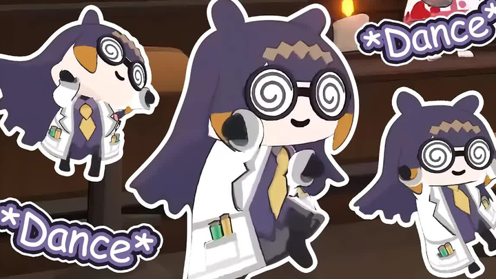 2 minutes of smol Ina dancing