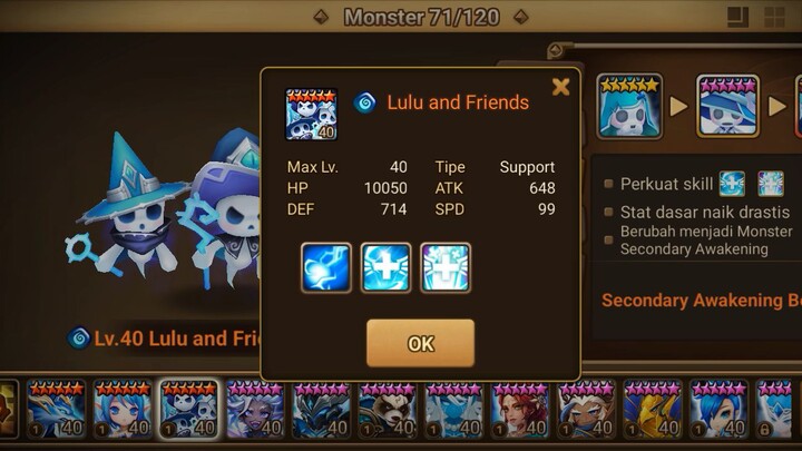 Skill Howl ( Lulu And Friends ) Element Water -  Summonerwars