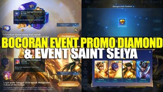 EVENT PROMO DIAMOND 2022 & EVENT SAINT SEIYA X MLBB | PRE-ORDER FREE TOKEN & PROMO DIAMOND! | MLBB