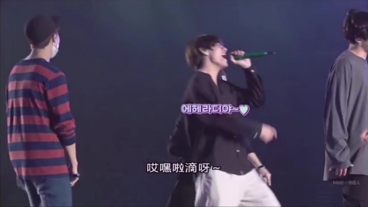 【คิม แทฮยอง】อารมณ์ดีสุดๆ V~ เสียงคำรามของเสือสุดน่ารักปรากฏขึ้น: อ๊ะ! ว้าว!